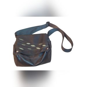 Queen Bee Vegan Leather Crossbody